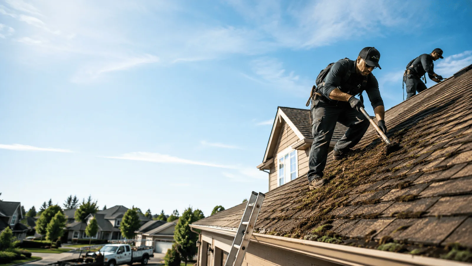 Roof Moss Removal in Saint Anthony, IN near me